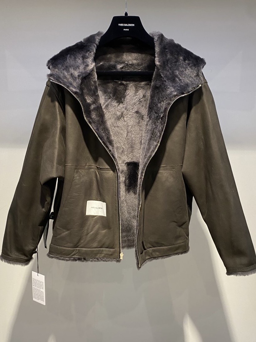 Дублёнка Yves Salomon смотреть фото