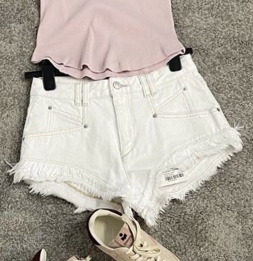 Джинсовые шорты Isabel Marant смотреть фото