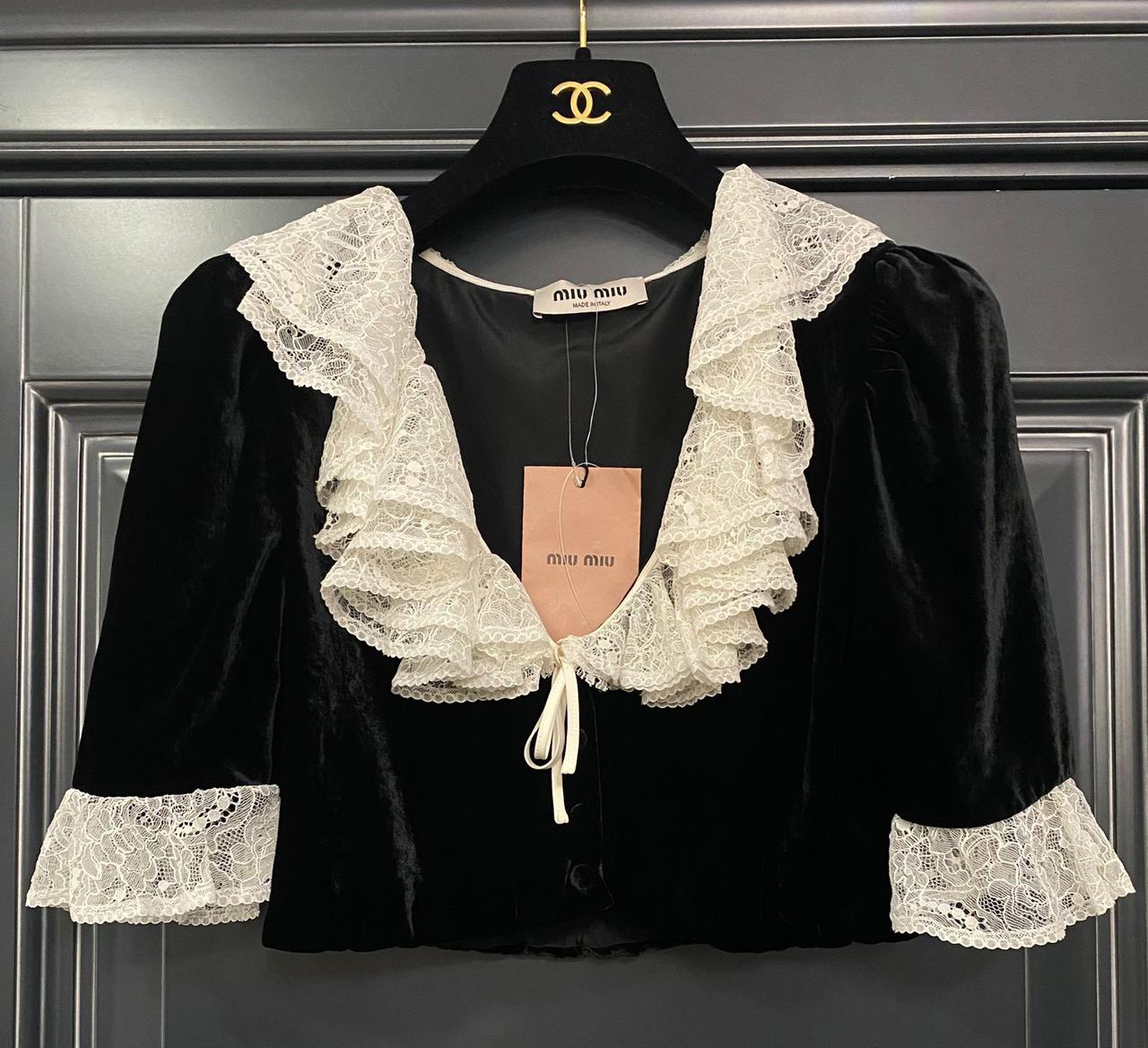 Жакет-блузка Miu Miu смотреть фото