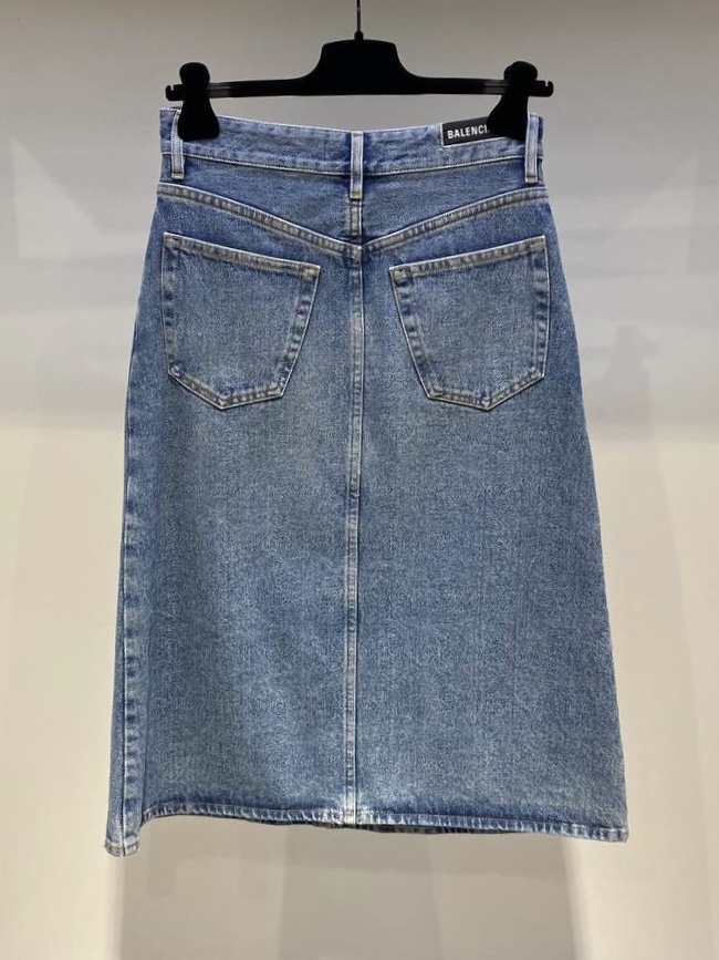 Джинсовая юбка Balenciaga смотреть фото