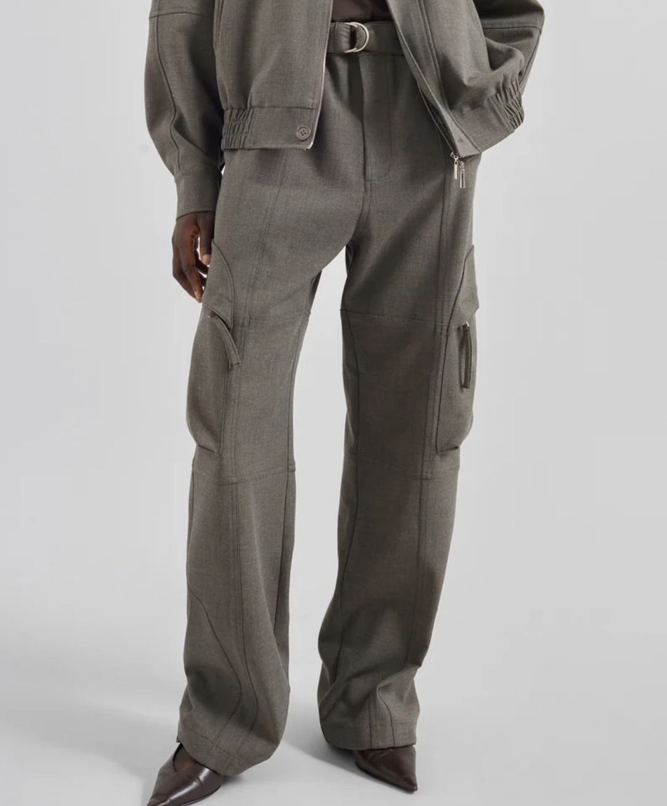 Брюки-карго The Frankie Shop смотреть фото