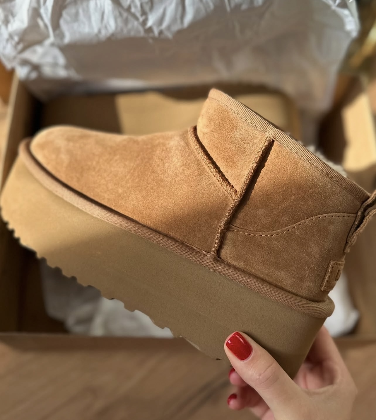Новые Ugg Mini Platform смотреть фото