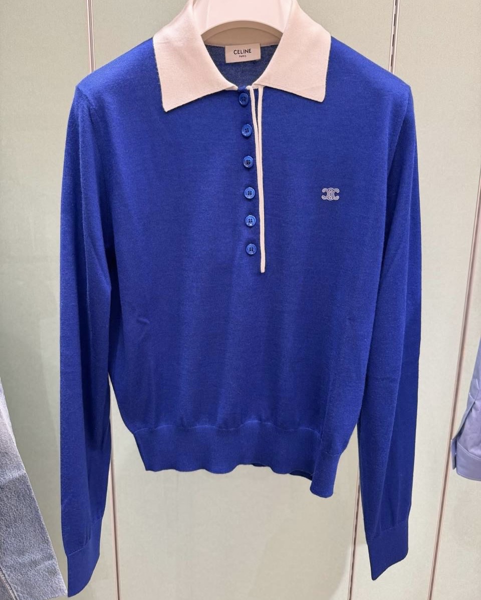 Джемпер-поло Celine смотреть фото