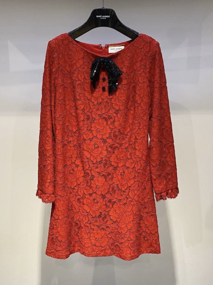 Платье Saint Laurent смотреть фото
