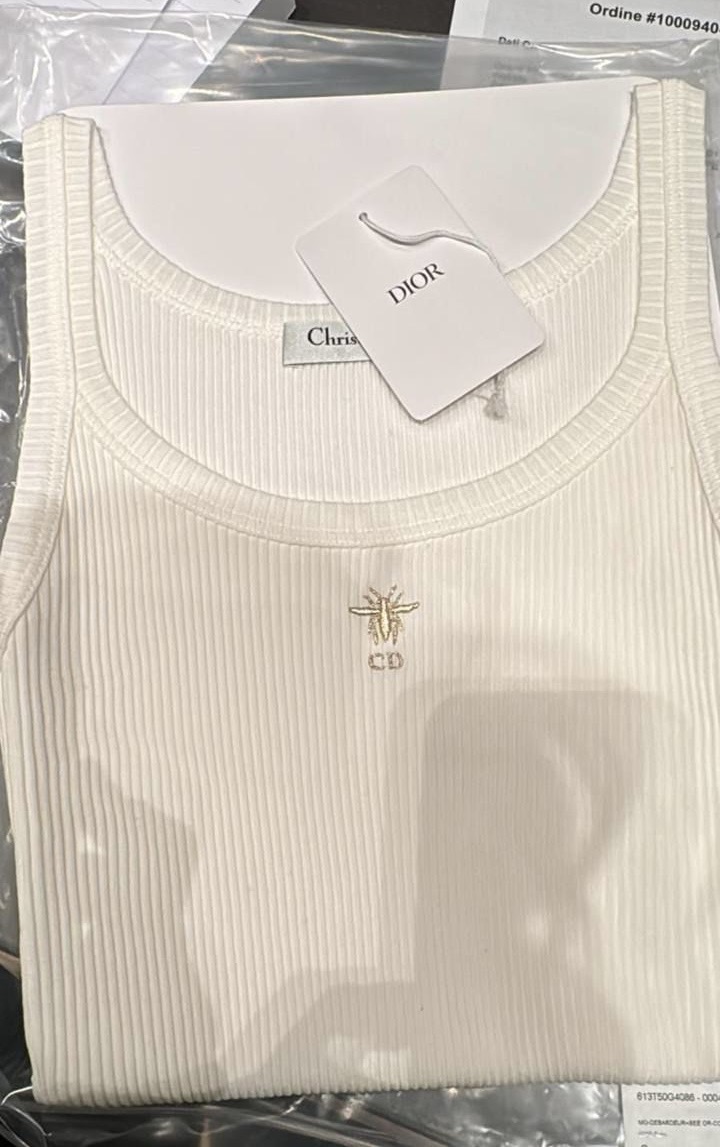 Майка Christian Dior смотреть фото