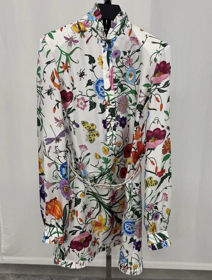 Платье-рубашка Gucci смотреть фото