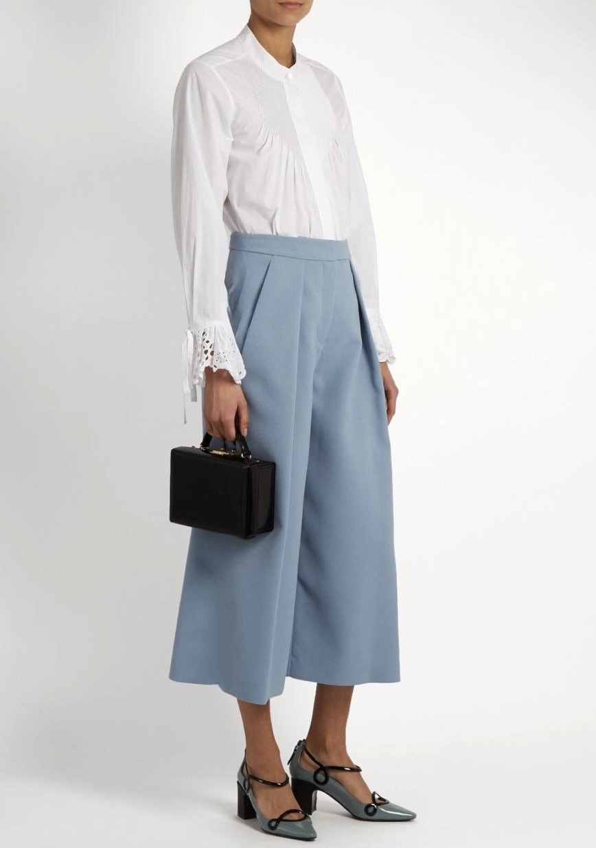 Брюки-кюлоты смотреть фото