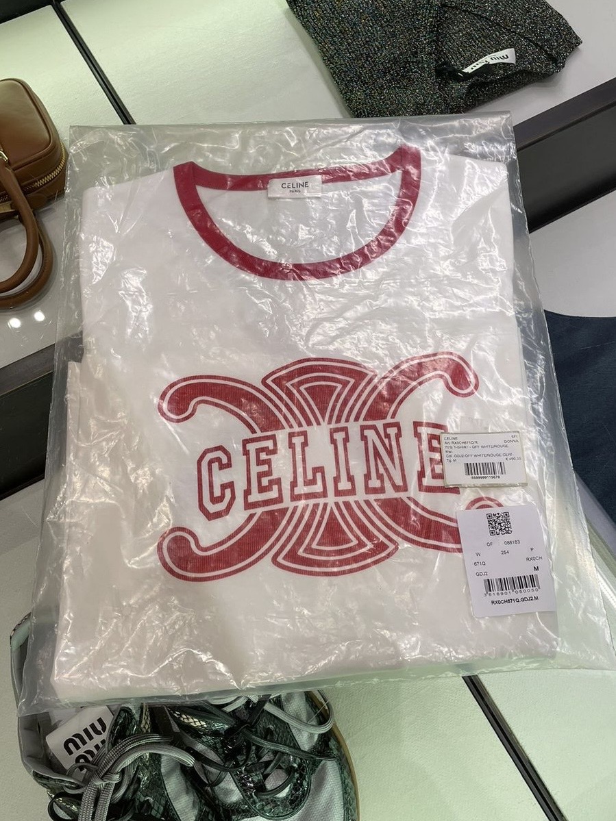 Футболка Celine смотреть фото