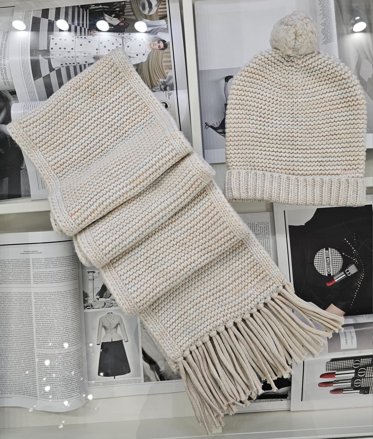 Шапка и шарф смотреть фото