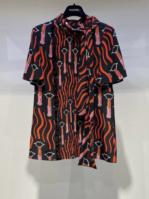 Блузка Valentino смотреть фото