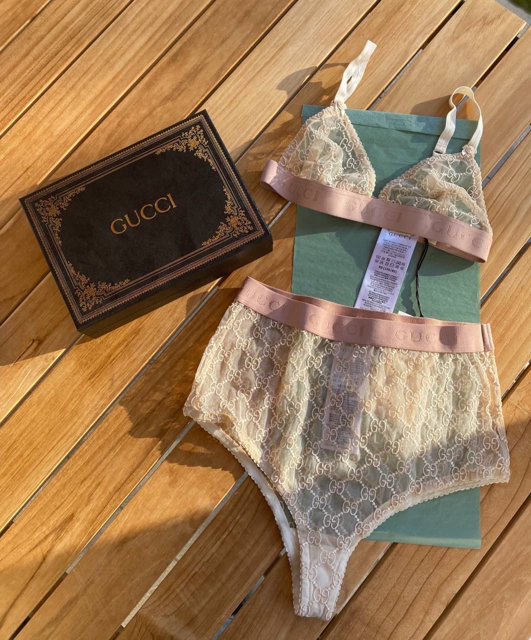 Комплект нижнего белья Gucci смотреть фото