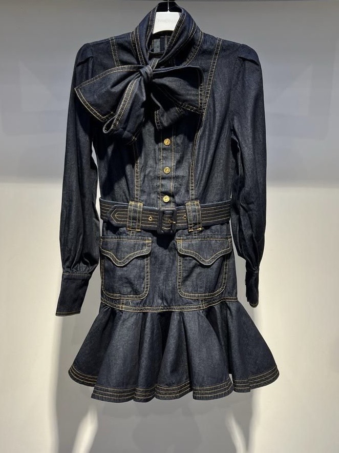 Джинсовое платье Zimmermann смотреть фото