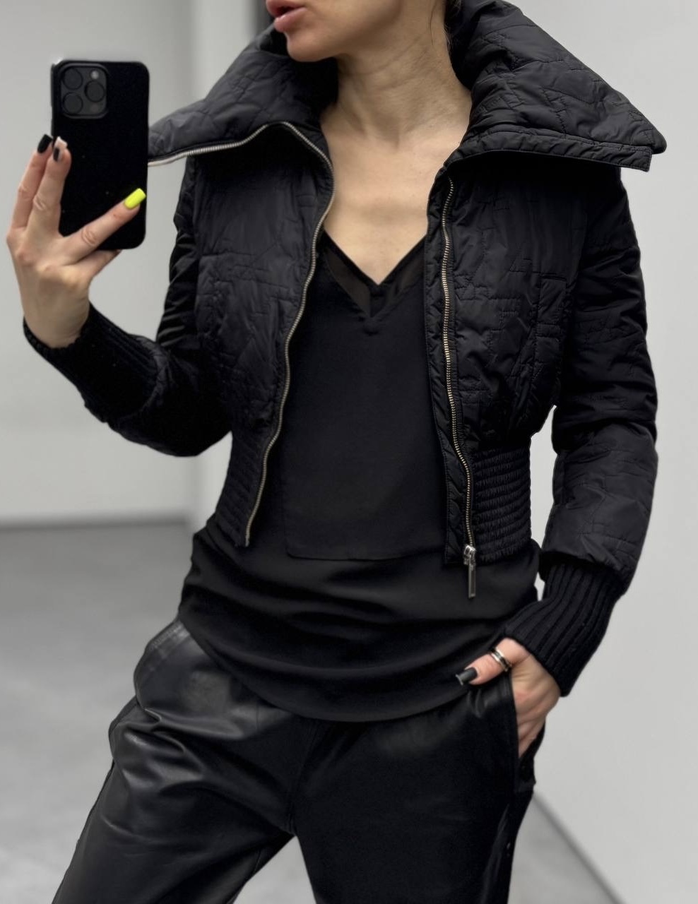 Кроп-куртка смотреть фото