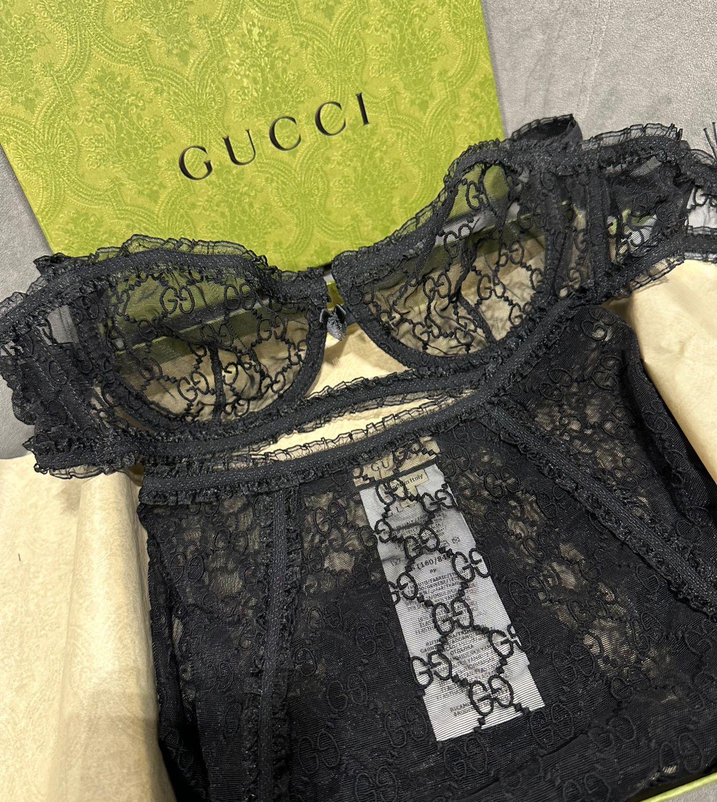 Комплект нижнего белья Gucci смотреть фото