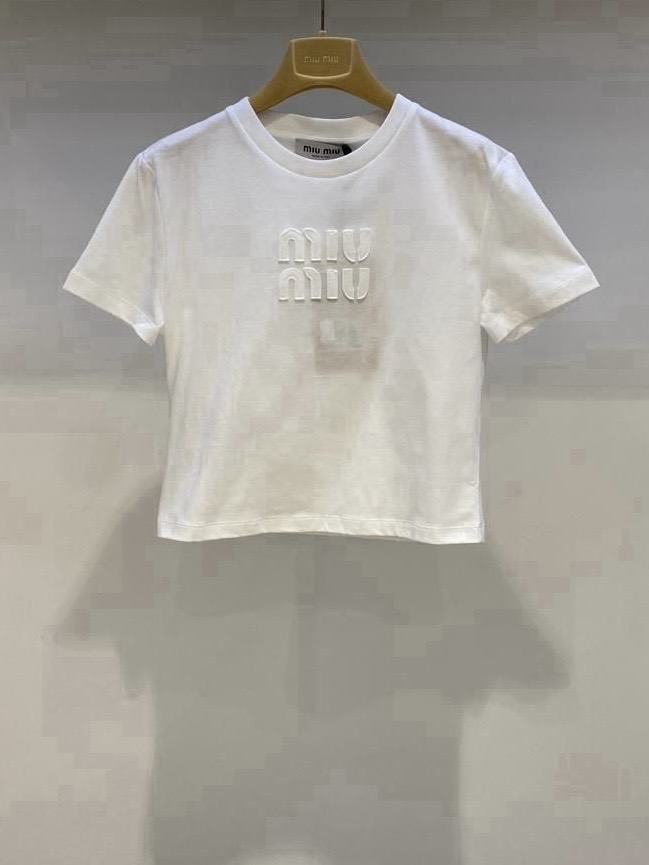 Футболка-топ Miu Miu смотреть фото