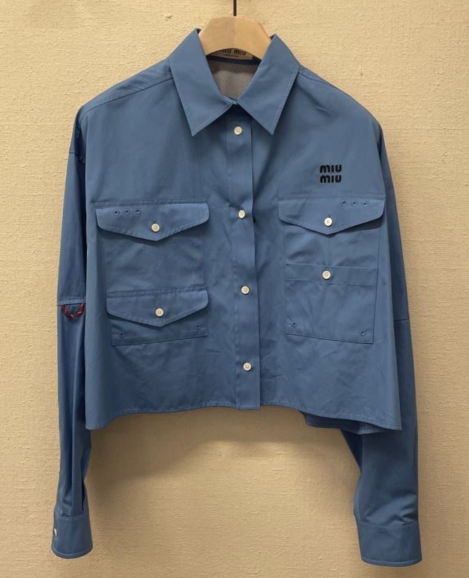 Рубашка Miu Miu смотреть фото