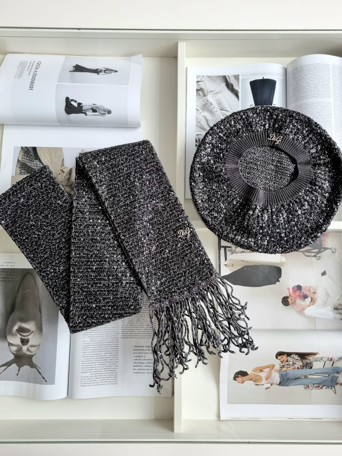 Шапка и шарф смотреть фото