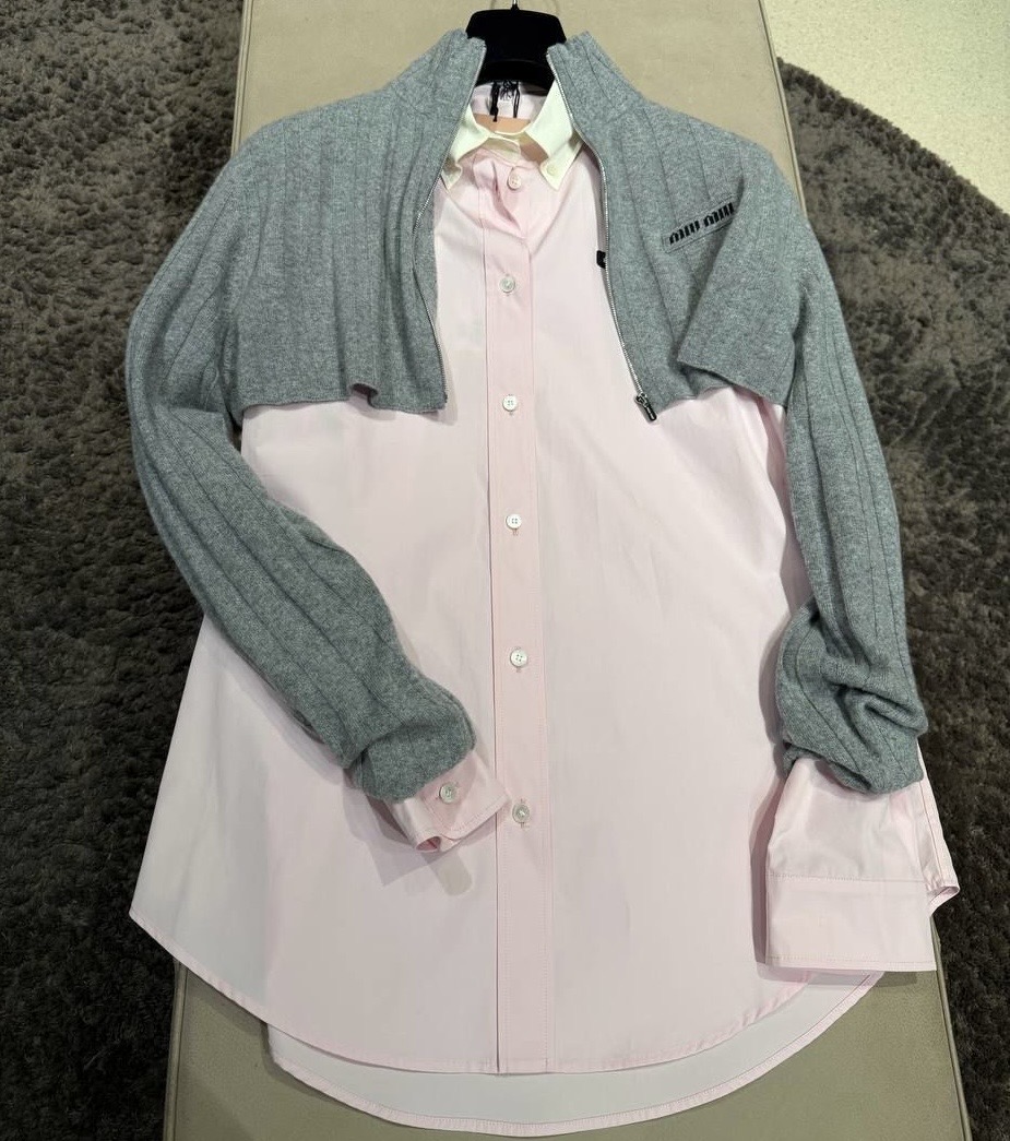 Рубашка Miu Miu смотреть фото