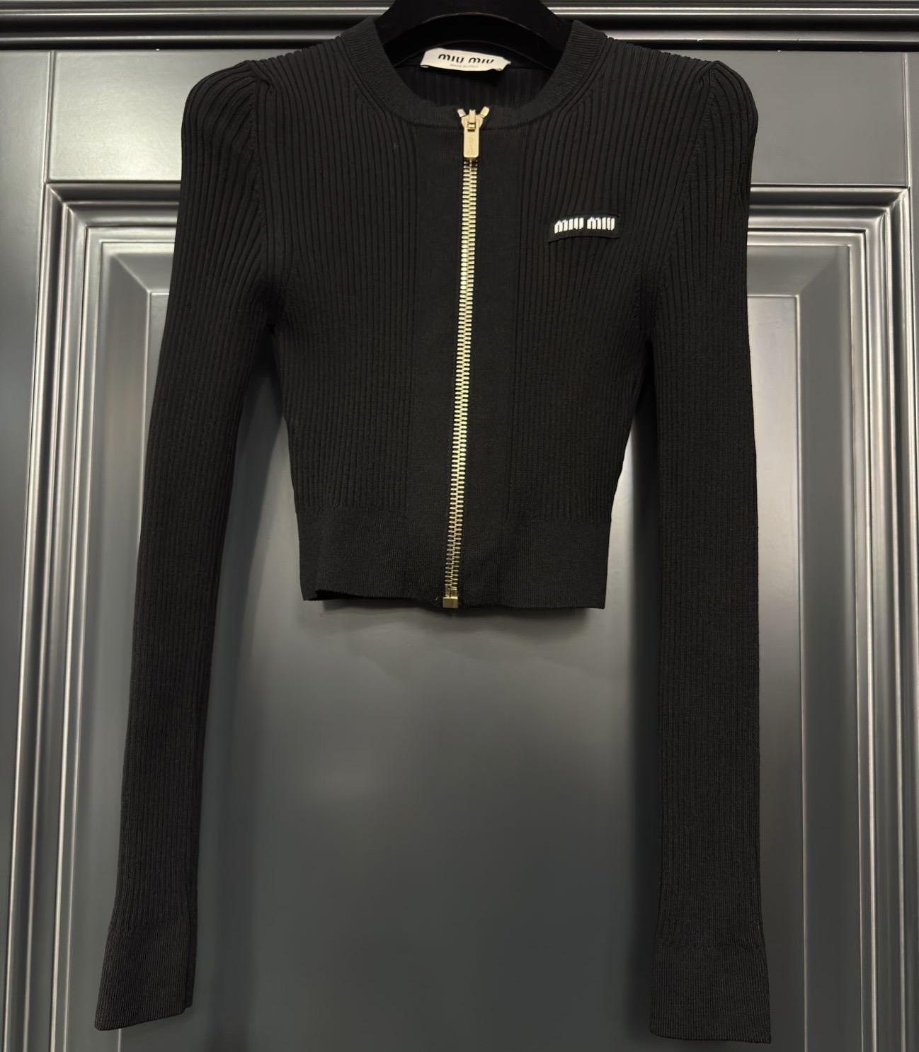 Кроп-кардиган Miu Miu смотреть фото