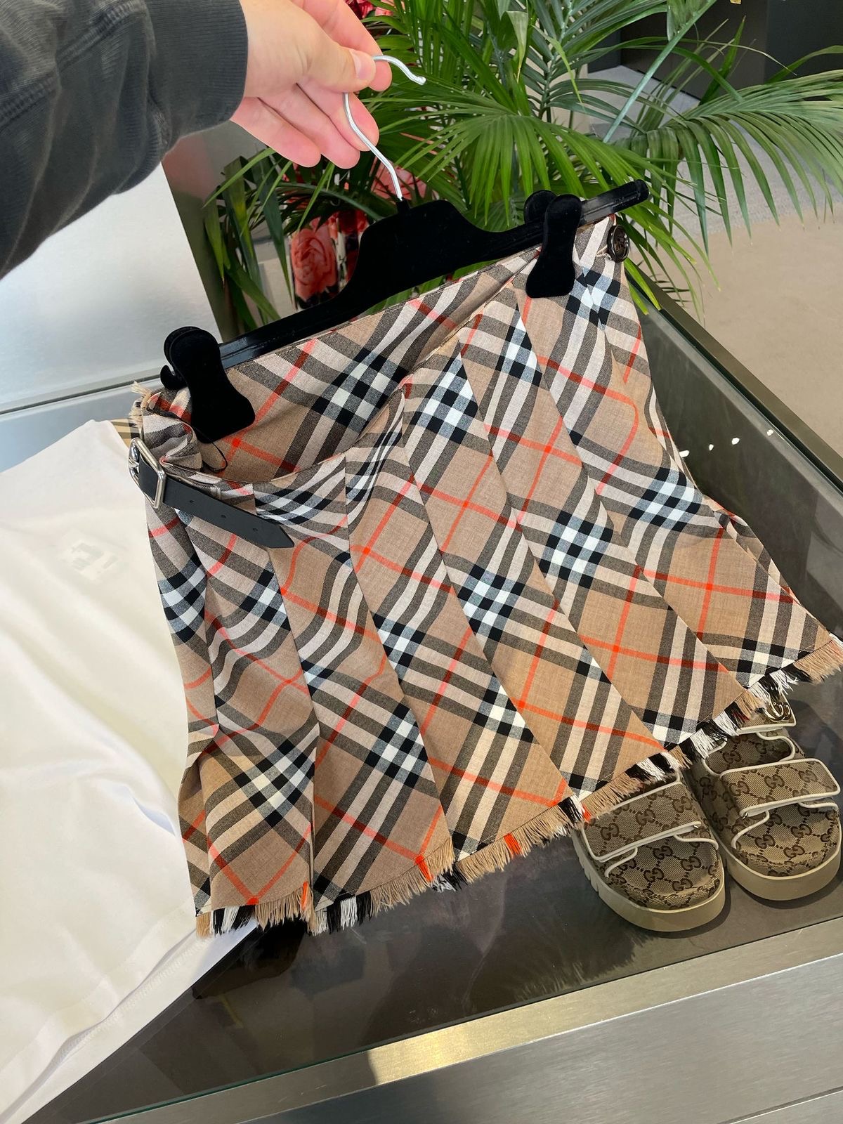 Юбка Burberry смотреть фото
