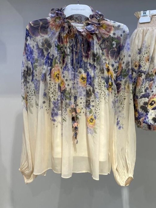 Блузка Zimmermann смотреть фото