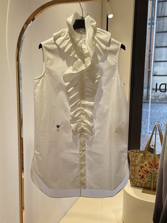 Christian Dior Блузка-безрукавка