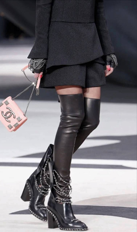 Chanel Ботинки