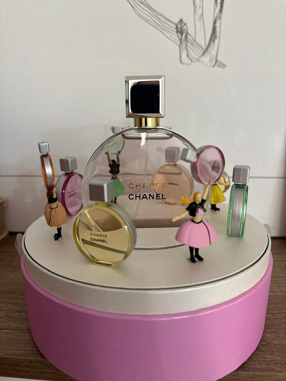 Chanel Музыкальная шкатулка с парфюмом