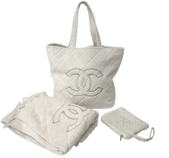 Chanel Сумка, полотенце, косметичка
