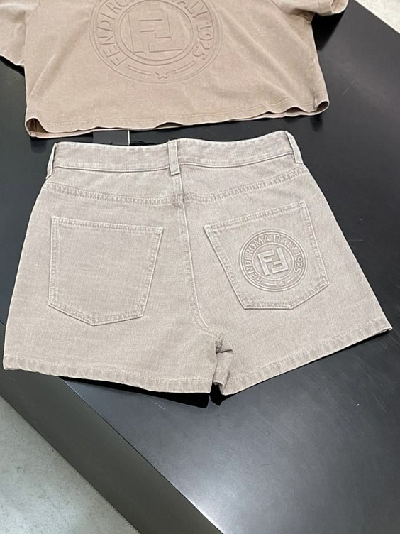 Fendi Джинсовые шорты