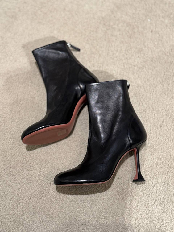 Amina Muaddi Ботильоны