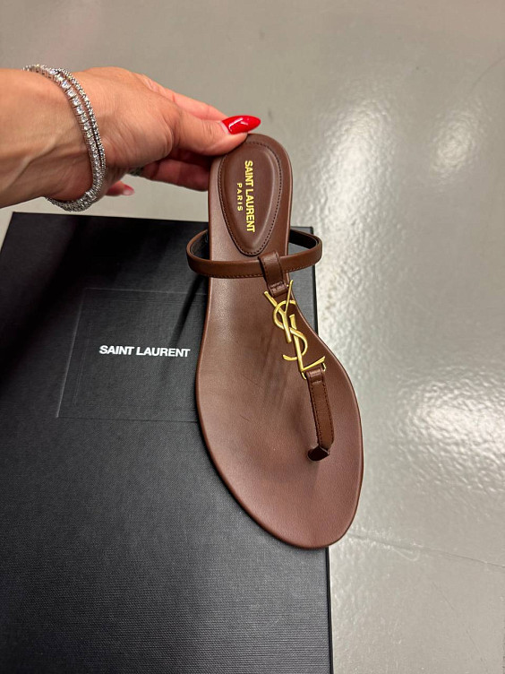 Saint Laurent Шлёпки