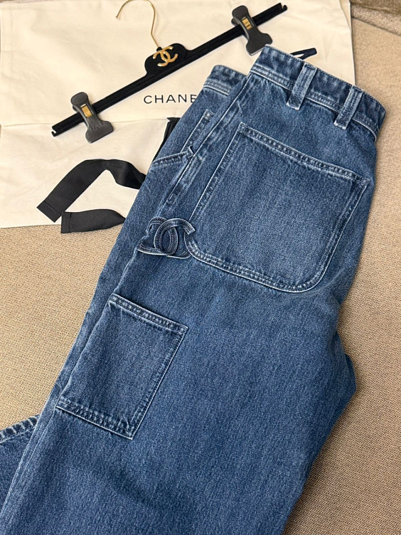 Chanel Джинсы-карго