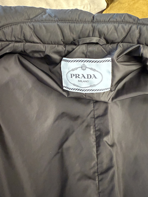 Prada Пуховик-пальто
