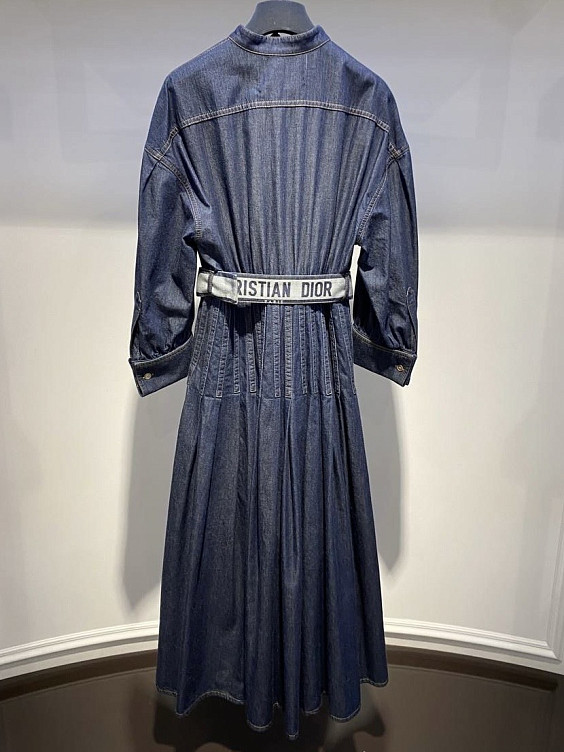 Christian Dior Джинсовое платье