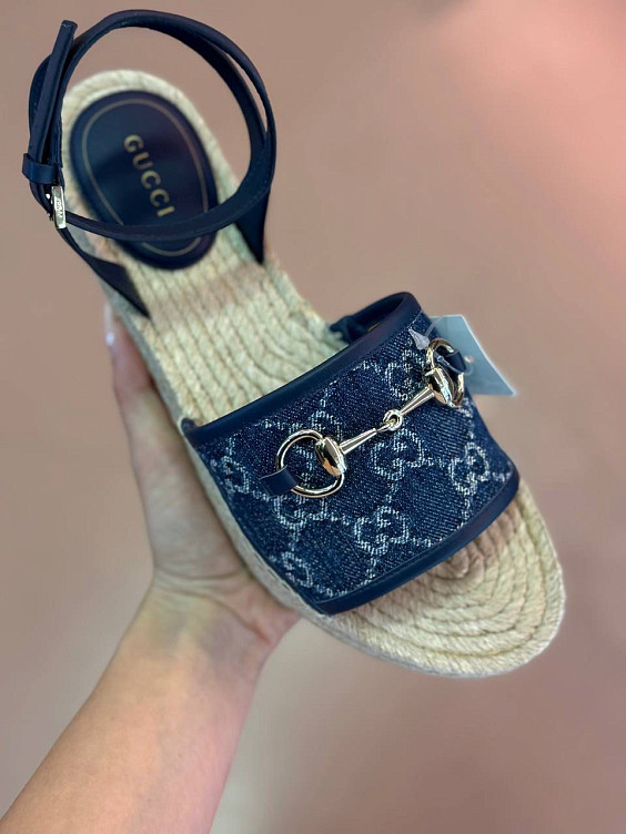Gucci Сандалии-эспадрильи