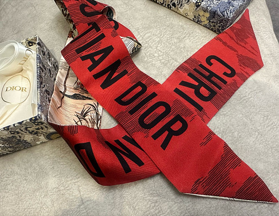 Christian Dior Лента-твилли