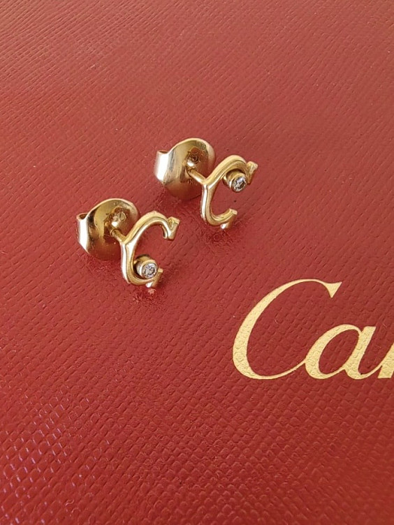 Cartier Серьги-пусеты