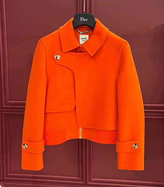 Hermes Полупальто-жакет