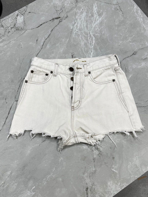 Saint Laurent Джинсовые шорты