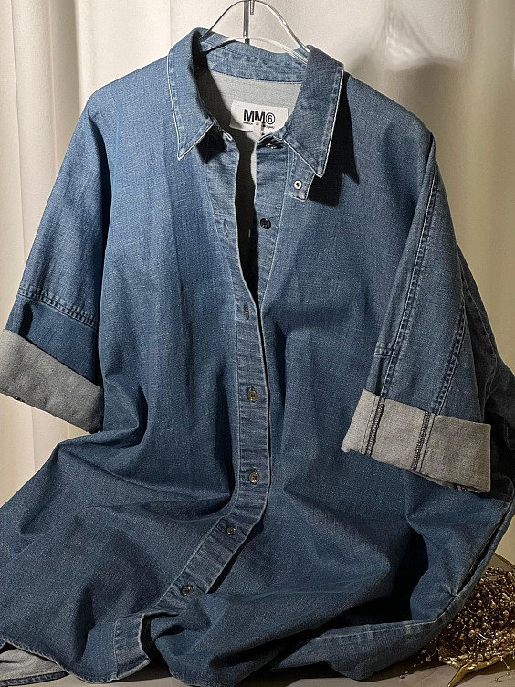 Maison Margiela Джинсовая рубашка