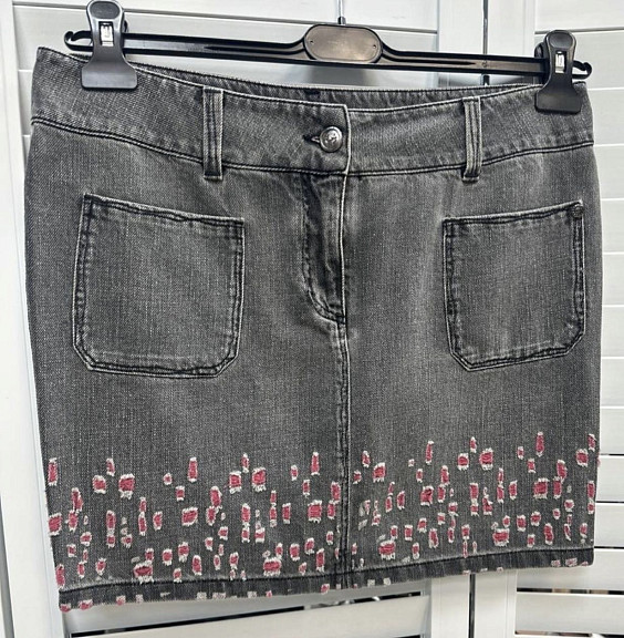 Chanel Джинсовая юбка