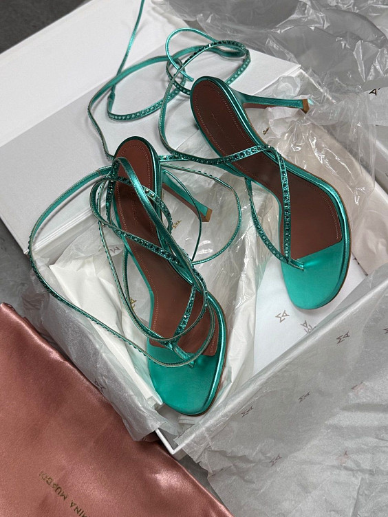 Amina Muaddi Босоножки