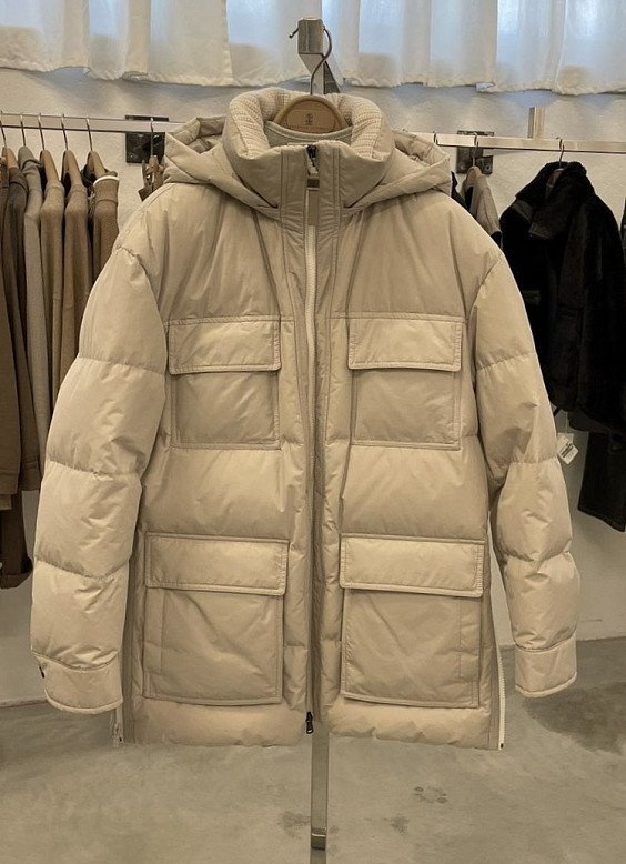 Brunello Cucinelli Пуховик