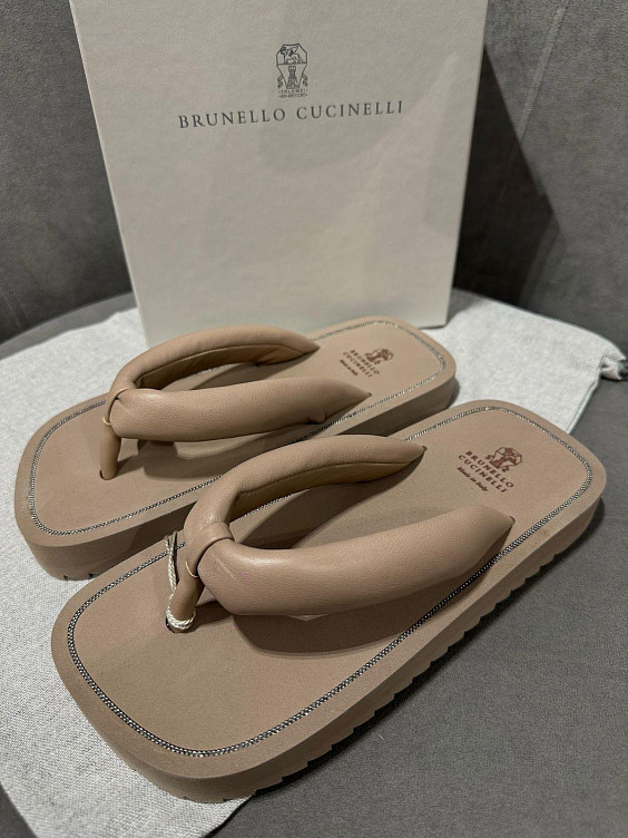 Brunello Cucinelli Шлёпки