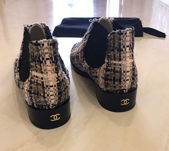Chanel Ботинки-челси