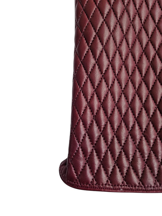 Sermoneta Gloves Бордовые перчатки