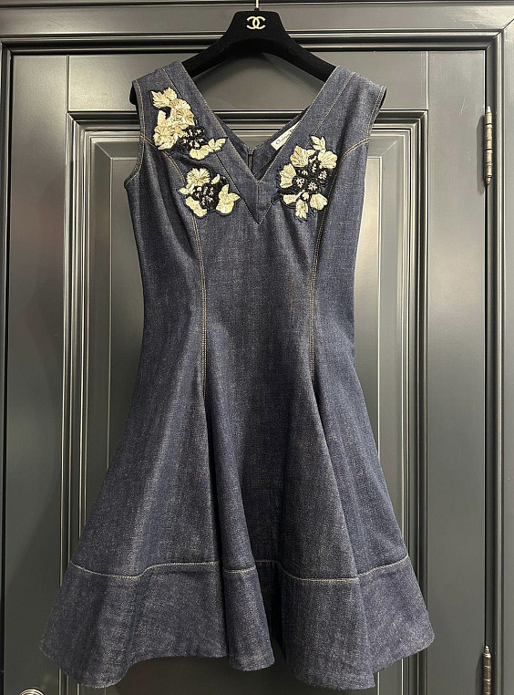 Christian Dior Джинсовое платье