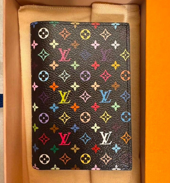 Louis Vuitton x Takashi Murakami Обложка на паспорт