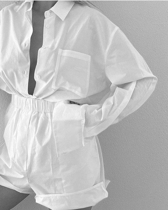 The Frankie Shop Белоснежный костюм